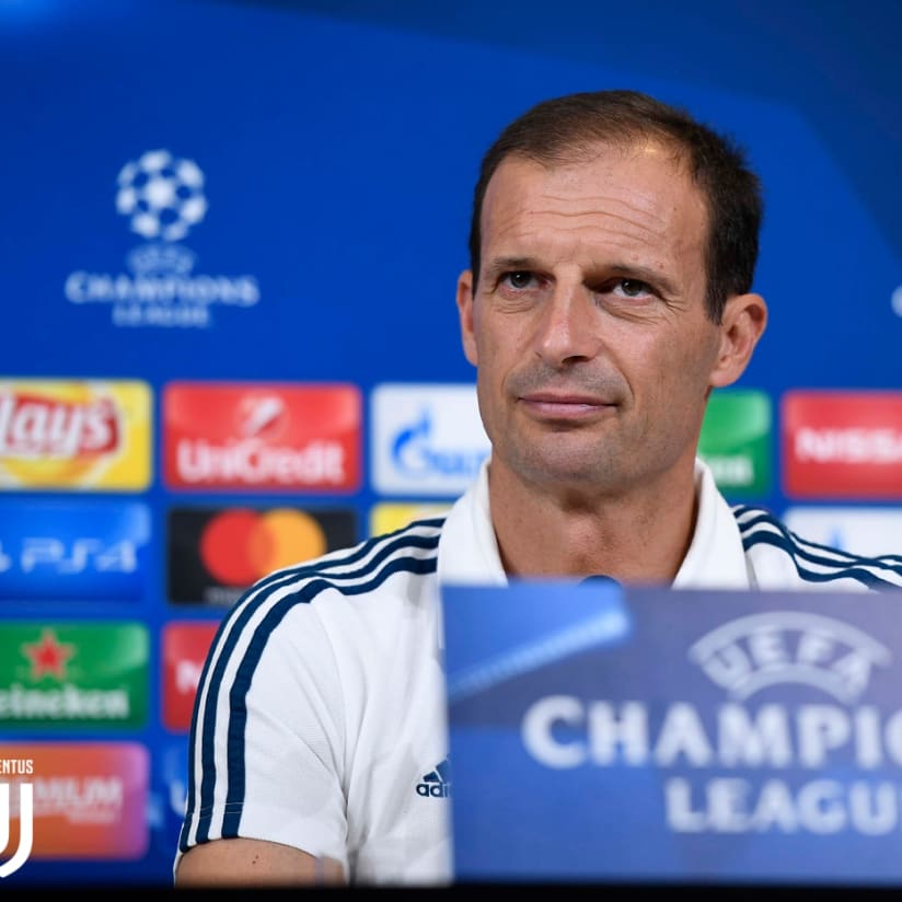 Allegri: “Our UCL campaign kicks off here”