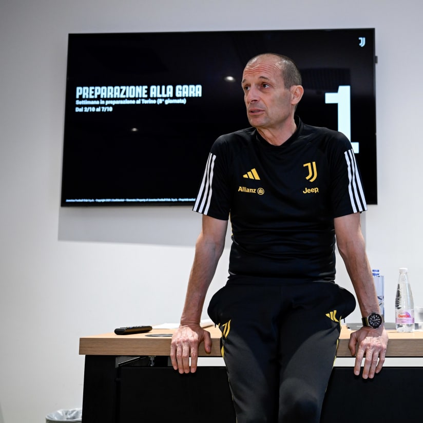 UEFA Pro trainees present at Continassa