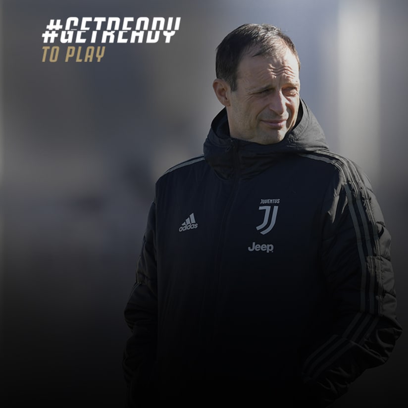 LIVE: Juve train before departing to Madrid