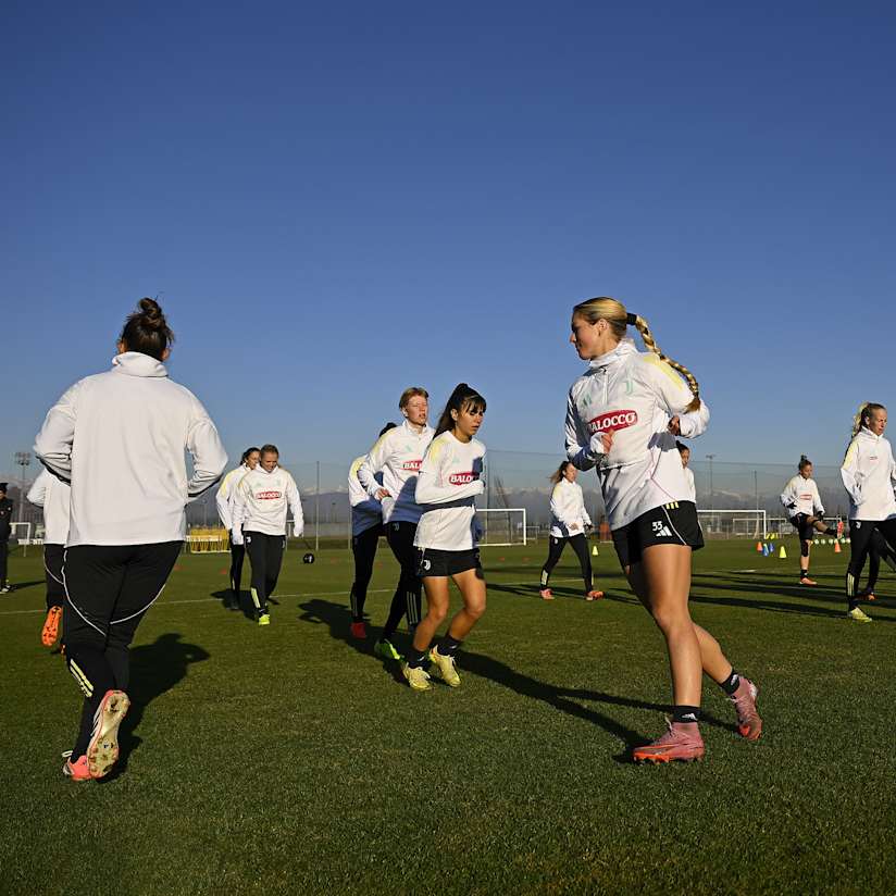 Gallery | La Juventus Women prepara la trasferta in Austria