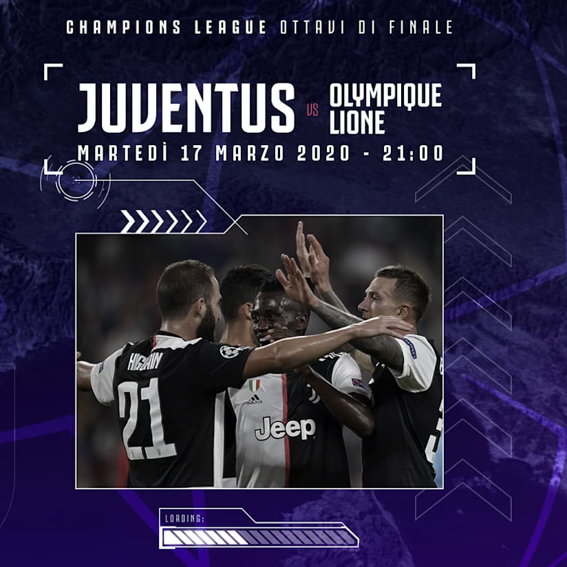 Juve-OL, inizia la vendita libera!