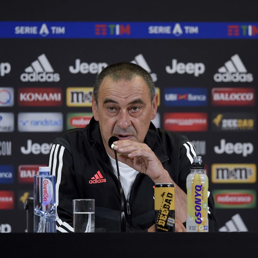 Mister Sarri presenta la sfida di venerdì