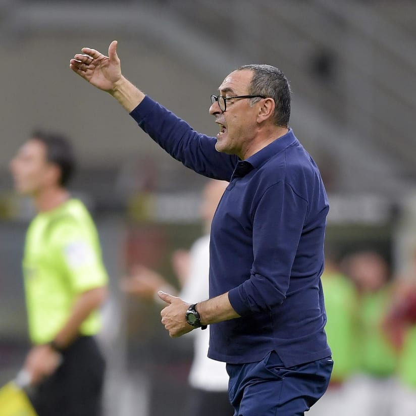 Sarri: “We must remain calm”