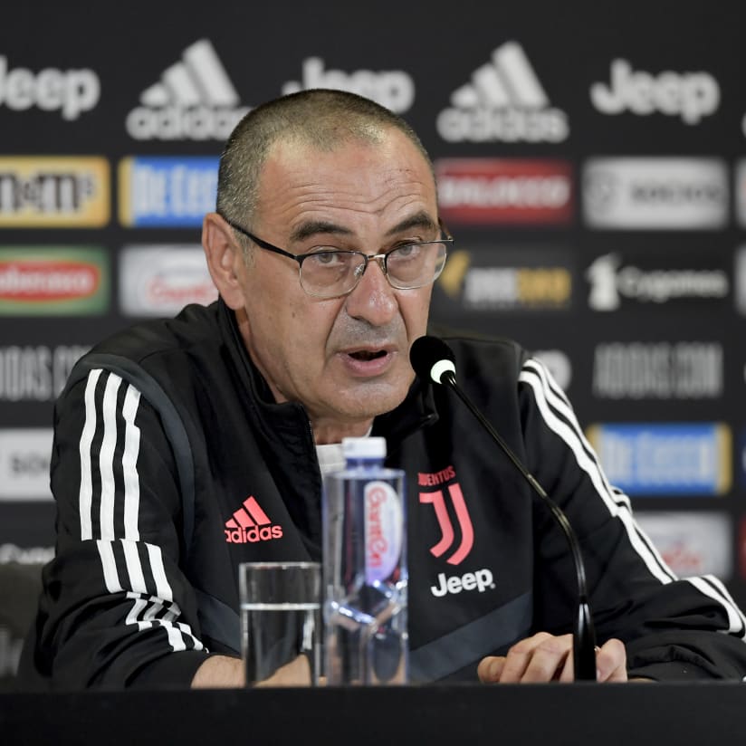 Sarri: «Vogliamo raggiungere l’obiettivo»