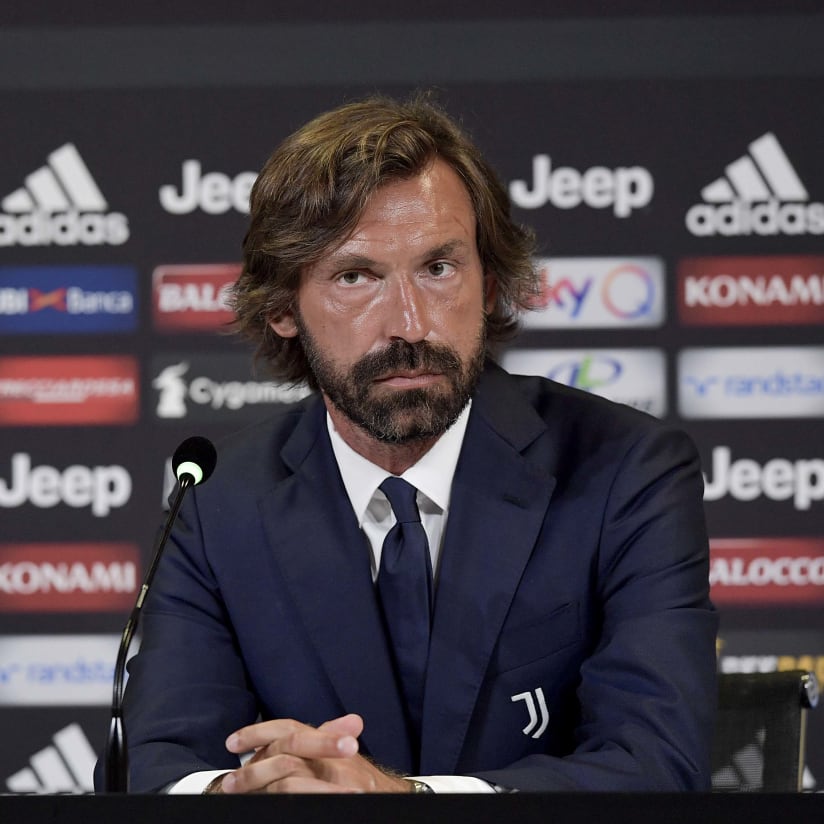 Pirlo alla vigilia di Spezia-Juve
