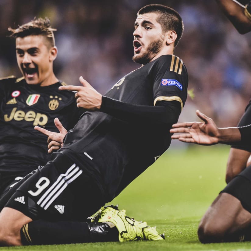 Morata in Bianconero back then