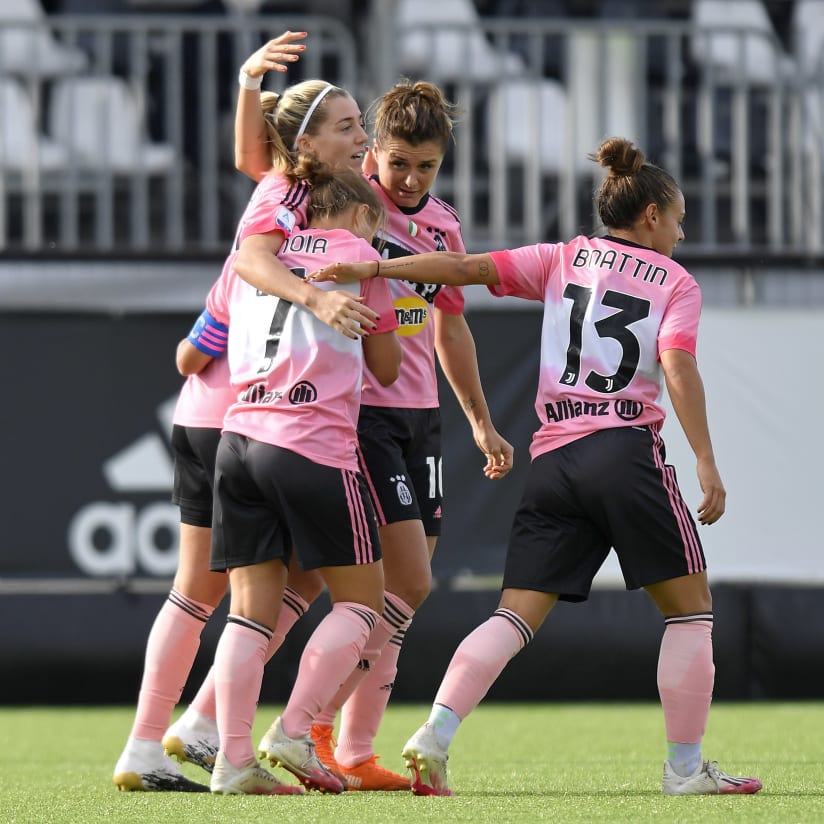 Poker al Sassuolo, le Juventus Women fanno sette su sette!