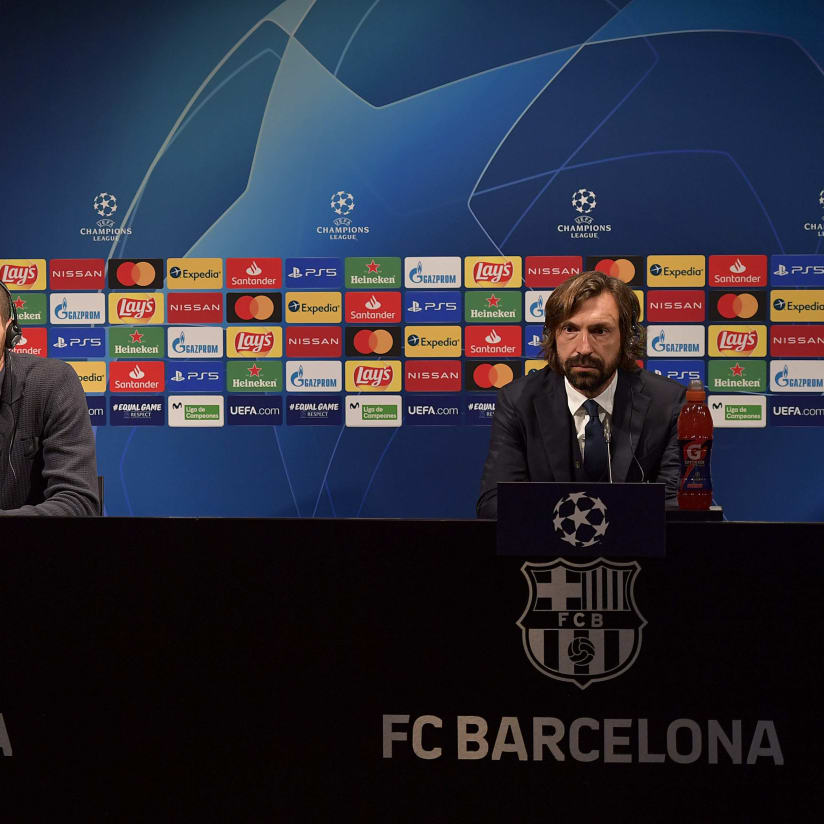 Pirlo & Bonucci preview Barca – Juve