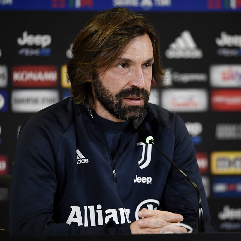 Mister Pirlo presenta Juve-Roma