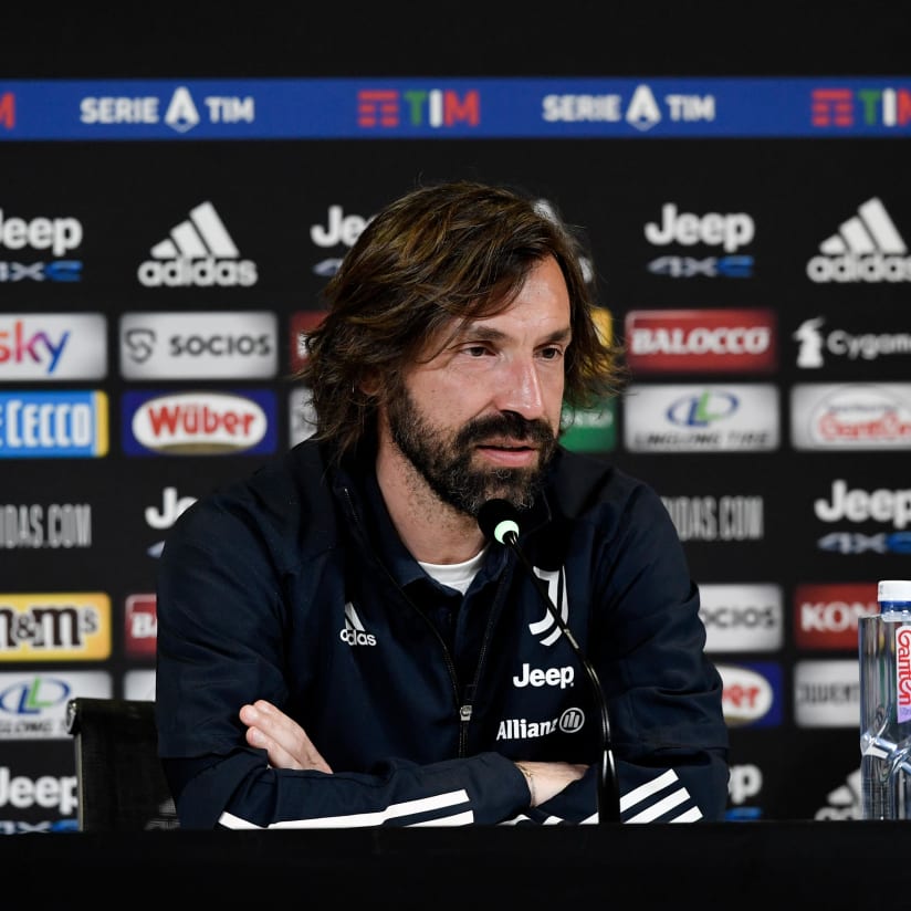 Mister Pirlo presenta Juve-Genoa