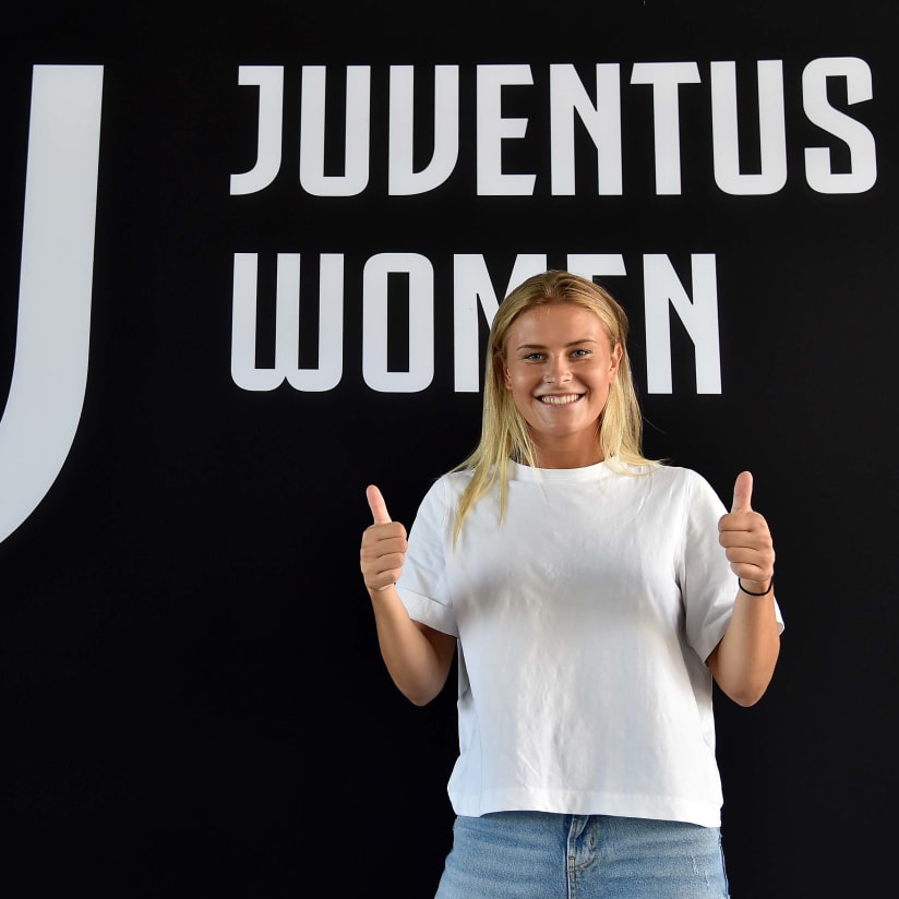 AMANDA NILDEN IS A JUVENTUS PLAYER!