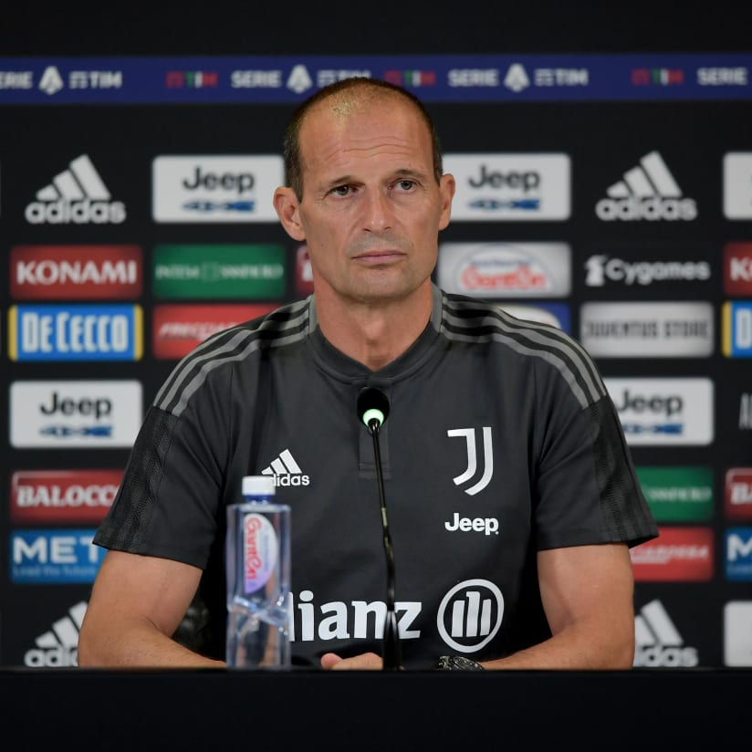 Allegri: “We're going to Udine to win”