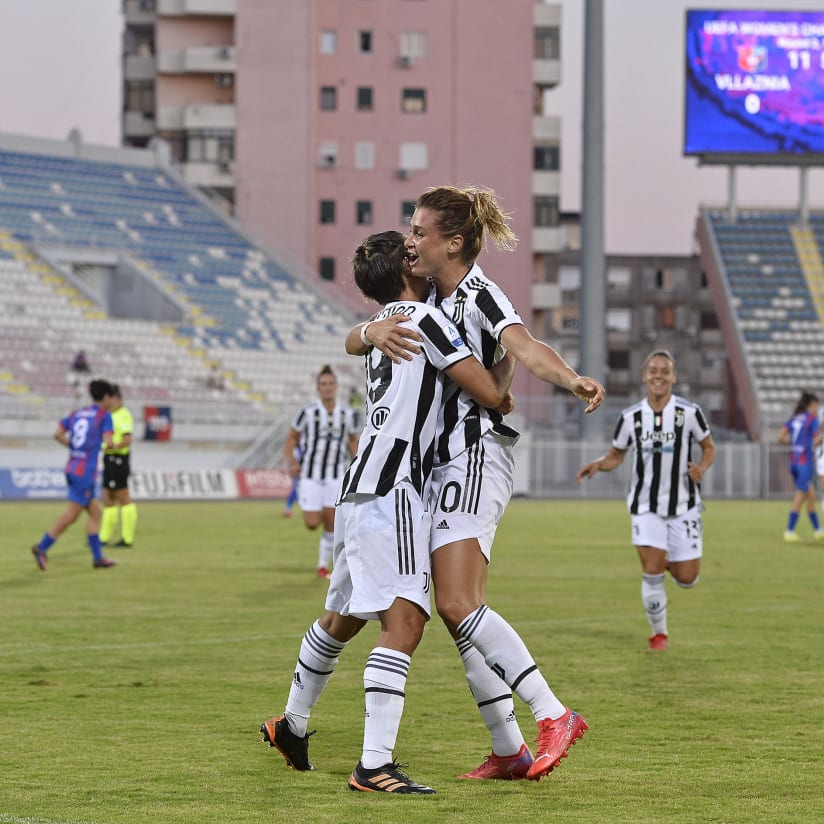Juventus Women secure first leg advantage