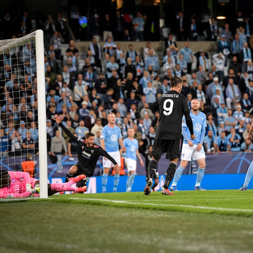 Malmö -Juventus: la gara d'andata
