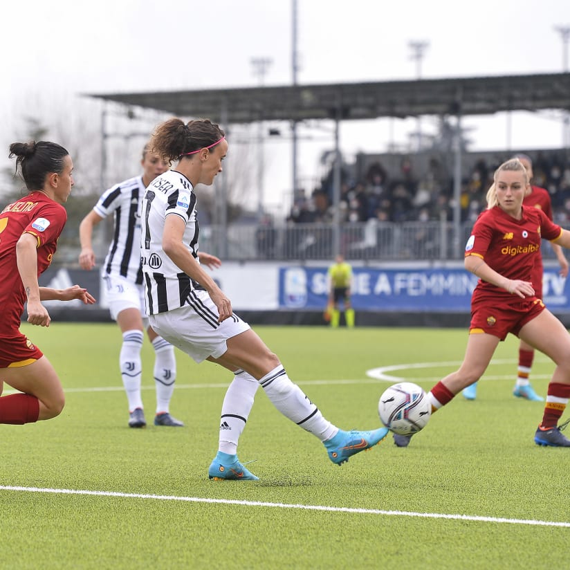 JUVE WOMEN SHARE POINTS WITH ROMA