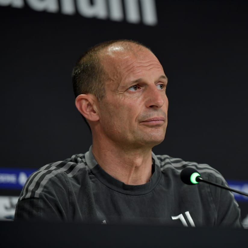 Allegri: "We're aiming for the final"