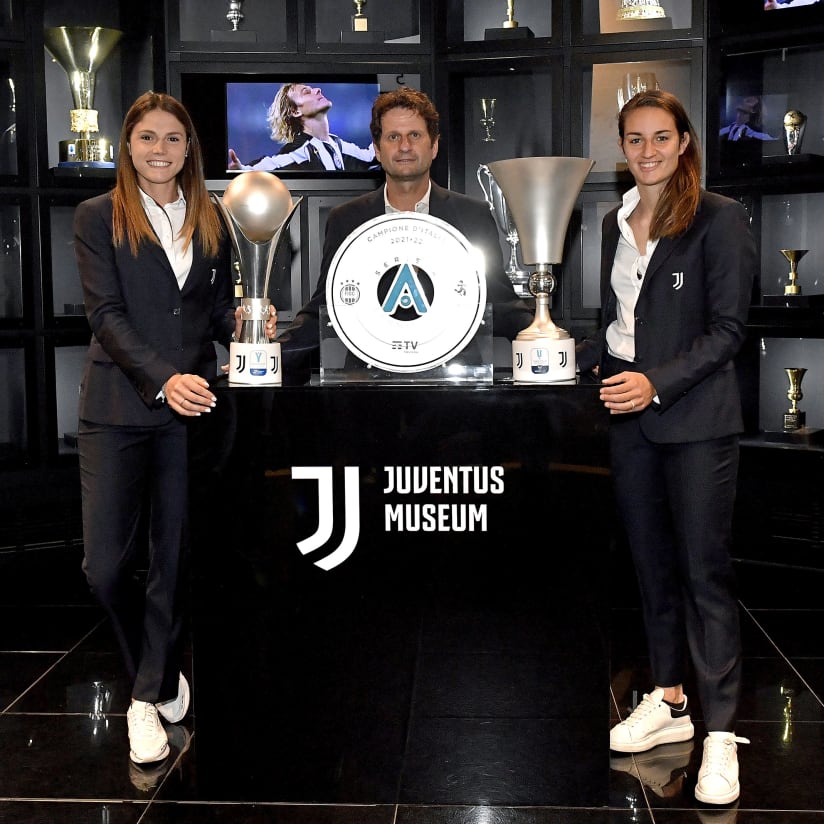 Gallery | Juventus Women deliver trophies to Museum