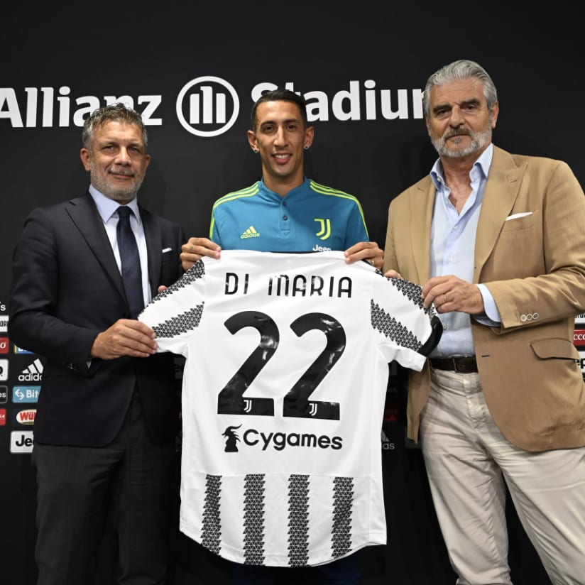 Di Maria: «Felice di far parte della Juventus»
