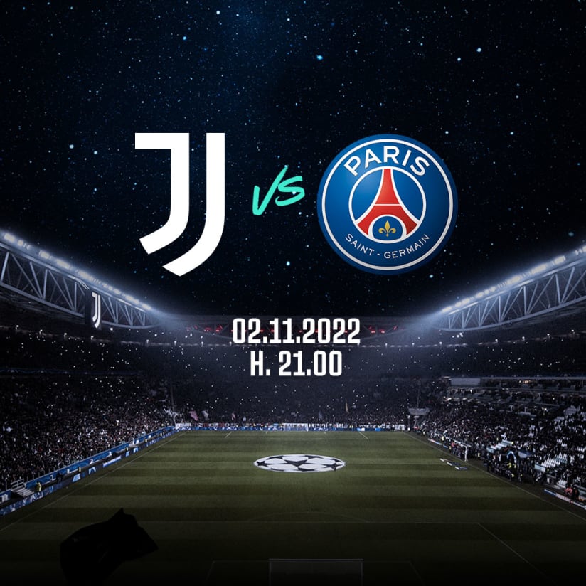 Get your tickets for Juve-PSG!