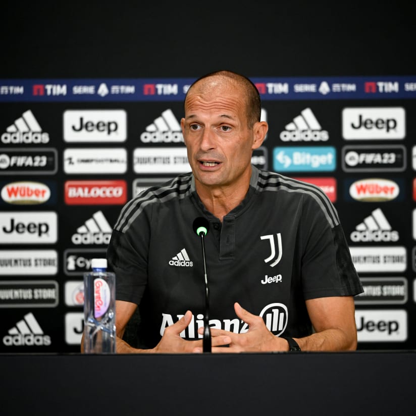 Allegri: "We have to return to winning ways"