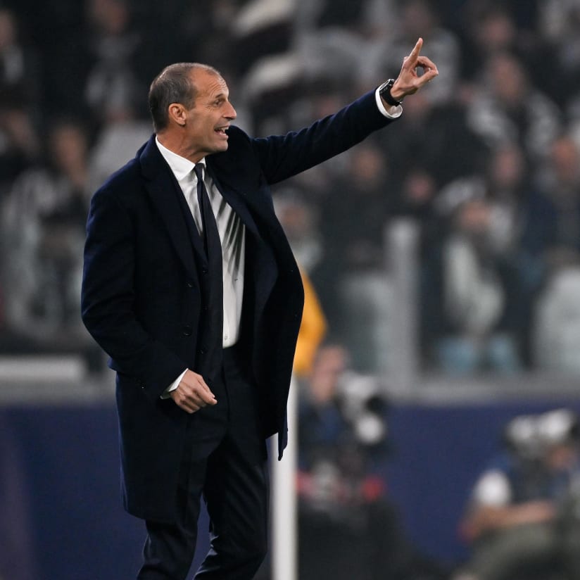 Allegri: "Good performance, but we must be angry"
