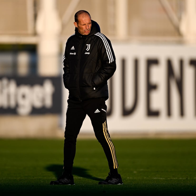 Training Center | Another double session in Continassa