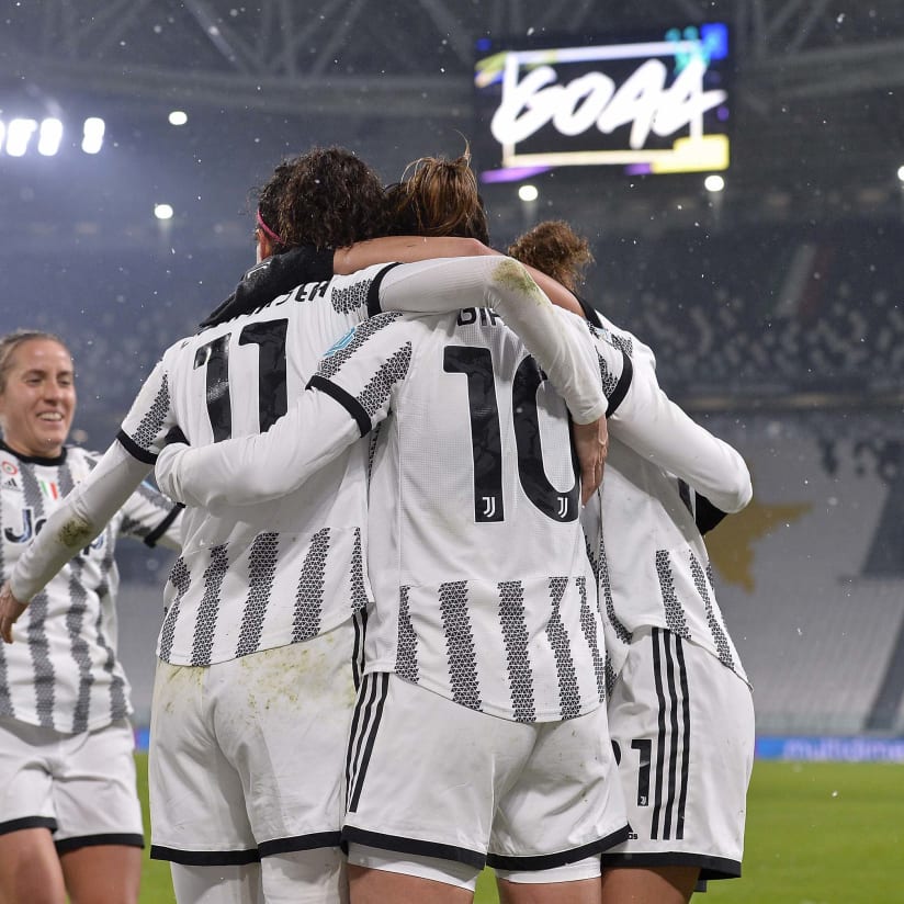 JUVE WOMEN HIT ZURICH FOR FIVE IN CHAMPIONS LEAGUE