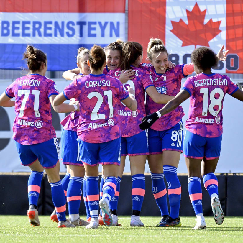Juventus Women put five past Samp
