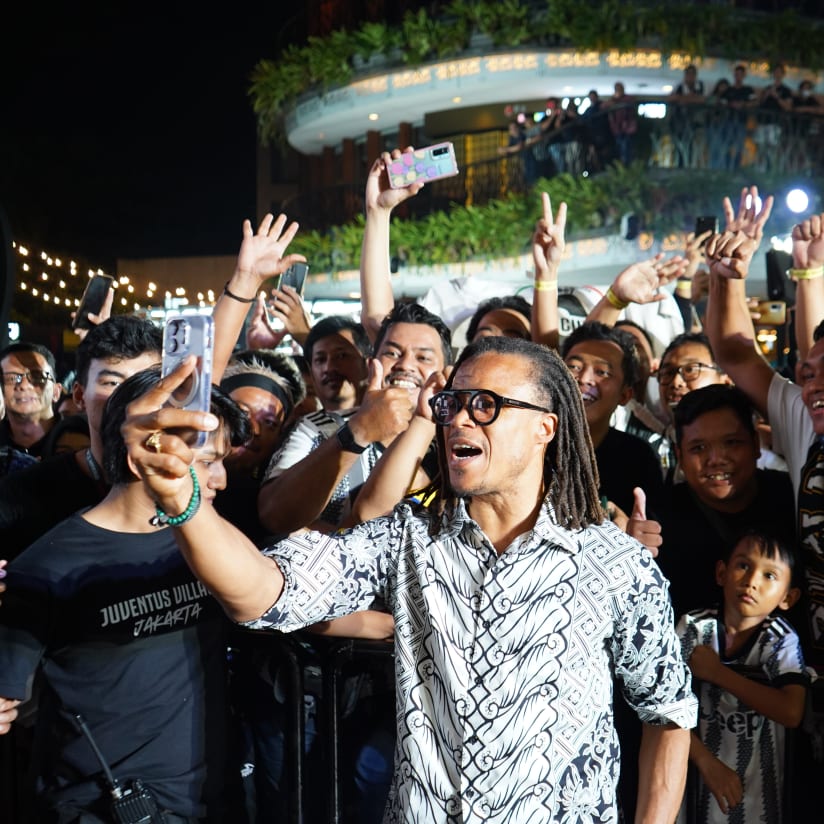 Fans flock to Juventus Village Jakarta