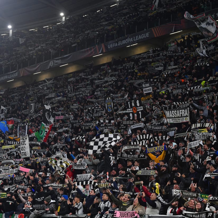 JUVE-SPORTING TICKET SALES FOR EUROPA LEAGUE QUARTER FINALS