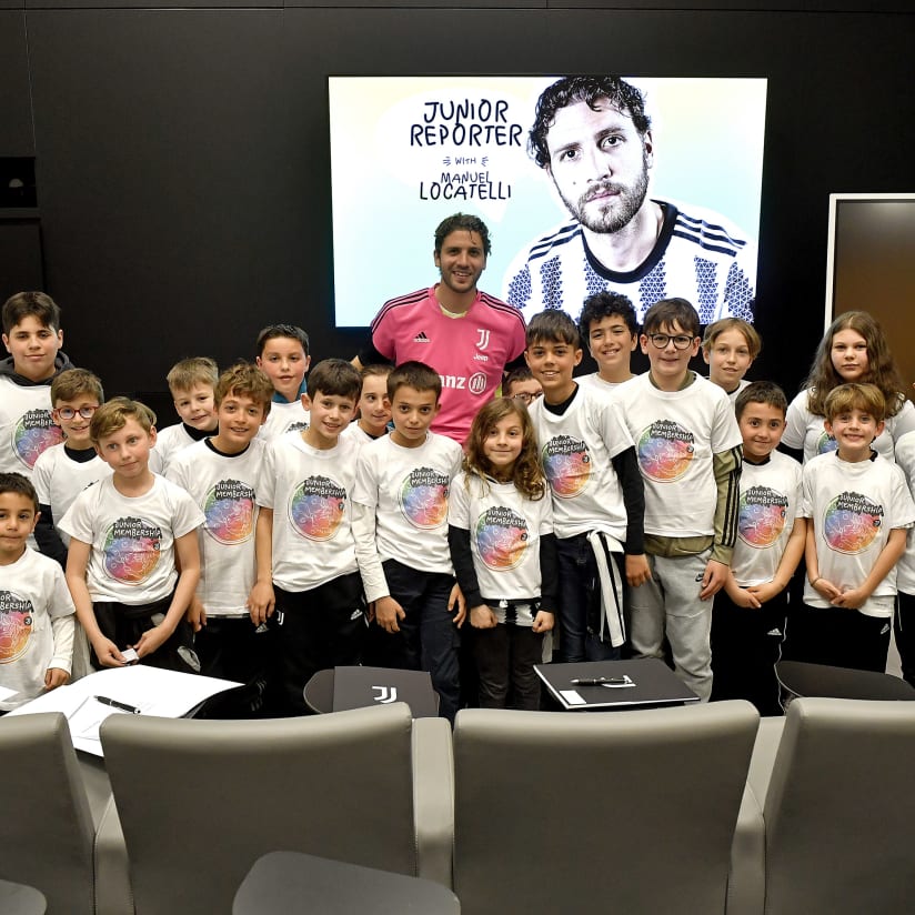 Un pomeriggio con Manuel e i Junior Reporter!