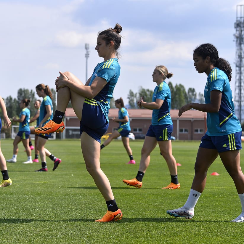 Gallery | Bianconere in campo verso l'Inter