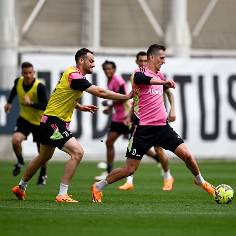 Gallery | Allenamento davanti ai tifosi al JTC