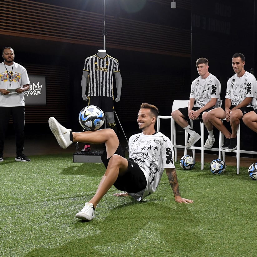 Juventus' first freestyler is Adonias Fonseca!