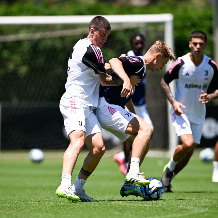 GALLERY | Allenamento alla vigilia di Juve-Milan