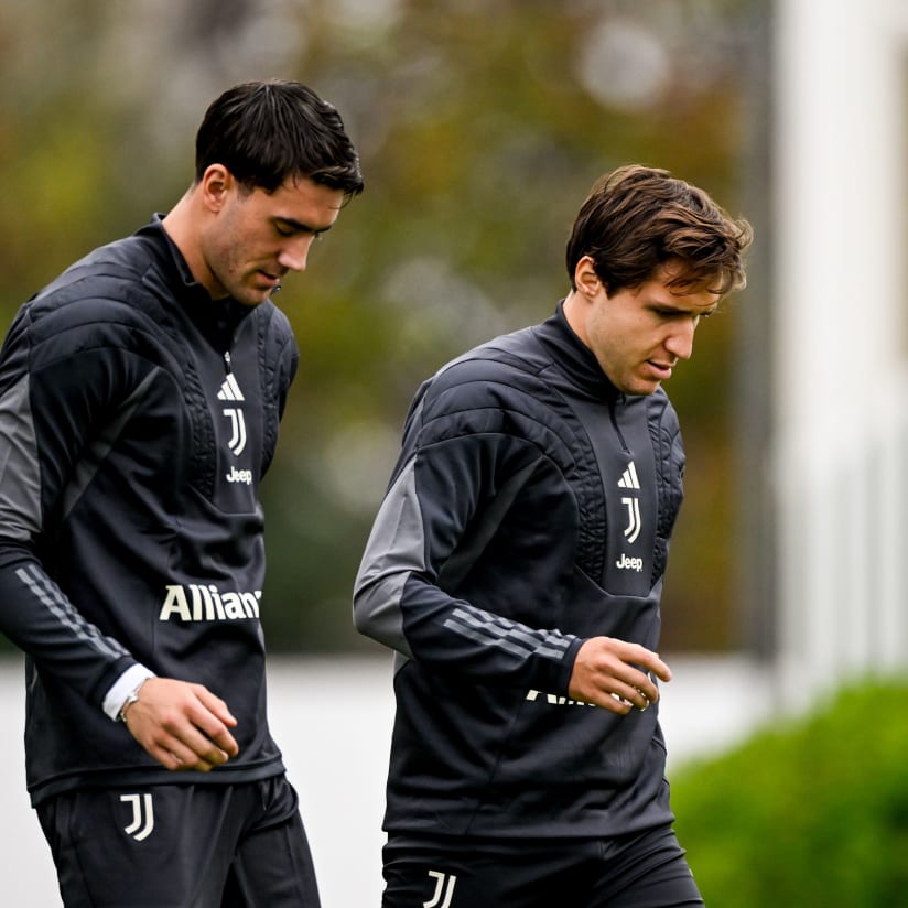 Gallery | Juventus al lavoro, torna la Serie A!
