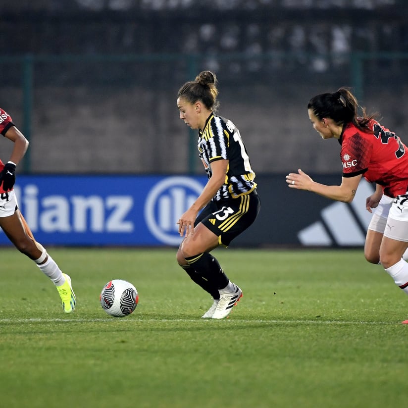 Juventus Women-Milan, il tabellino