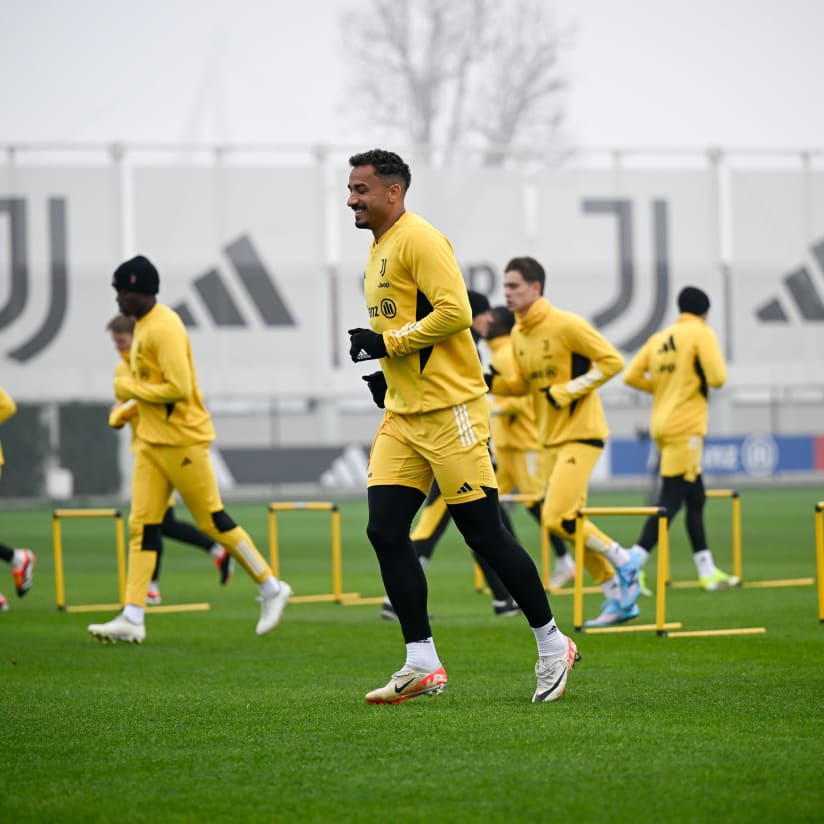 Giovedì in campo al Training Center