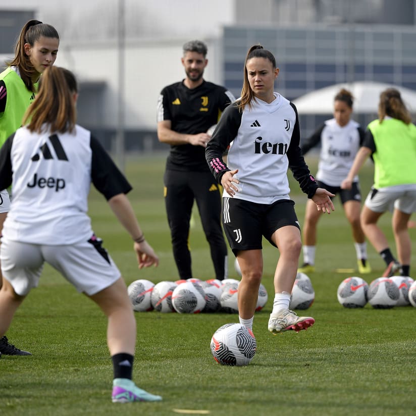 GALLERY | Primavera join Bianconere for joint session