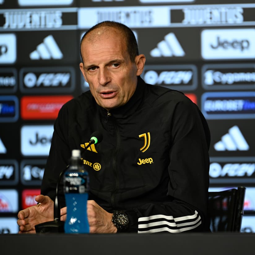 Allegri: It will be a fascinating match in Rome