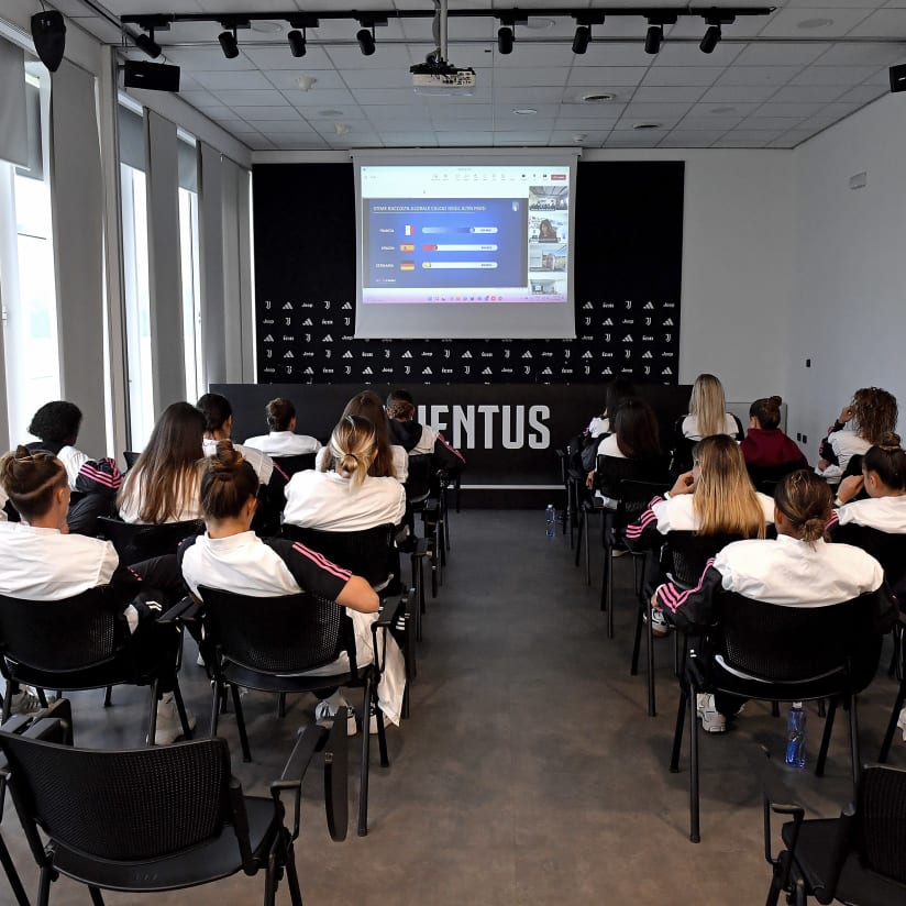 Gallery | Juventus Women, incontro con SPORTRADAR e AIA