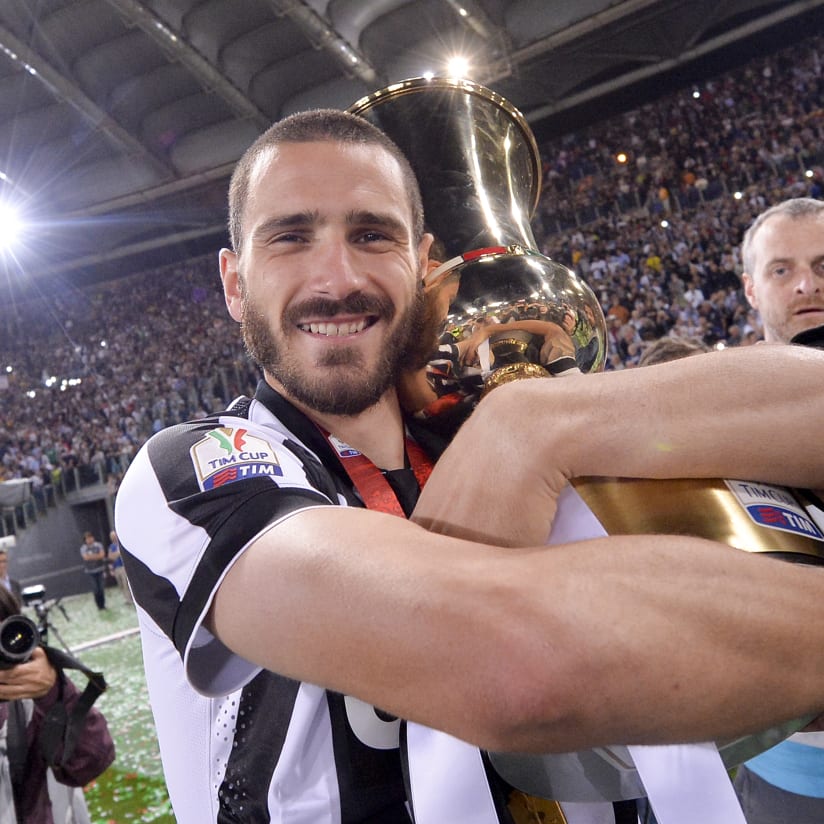 Bonucci, il viaggio con la Juventus in 19 foto