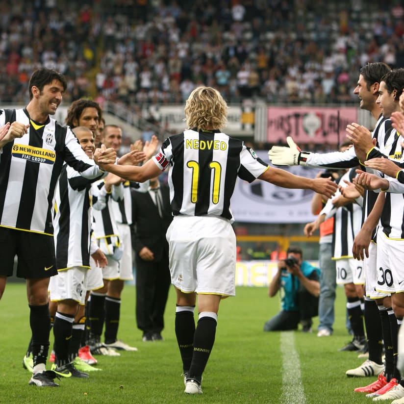 15 years ago, Nedved's final game for Juventus
