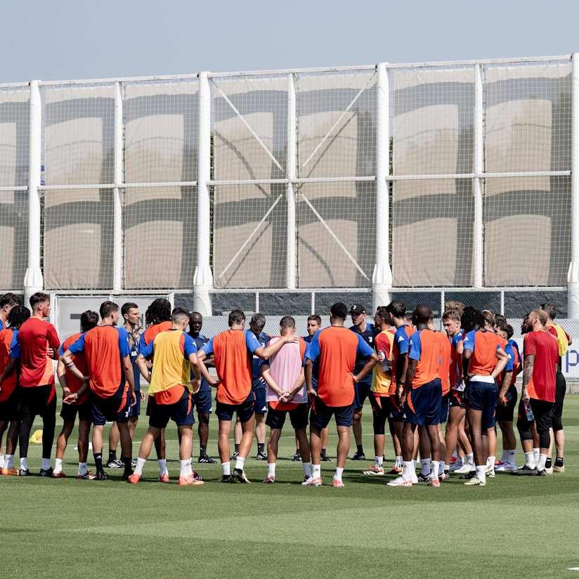 Training Center | Secondo giorno di lavoro alla Continassa