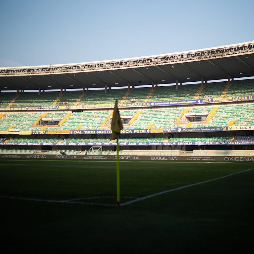 Hellas Verona-Juventus, le formazioni ufficiali