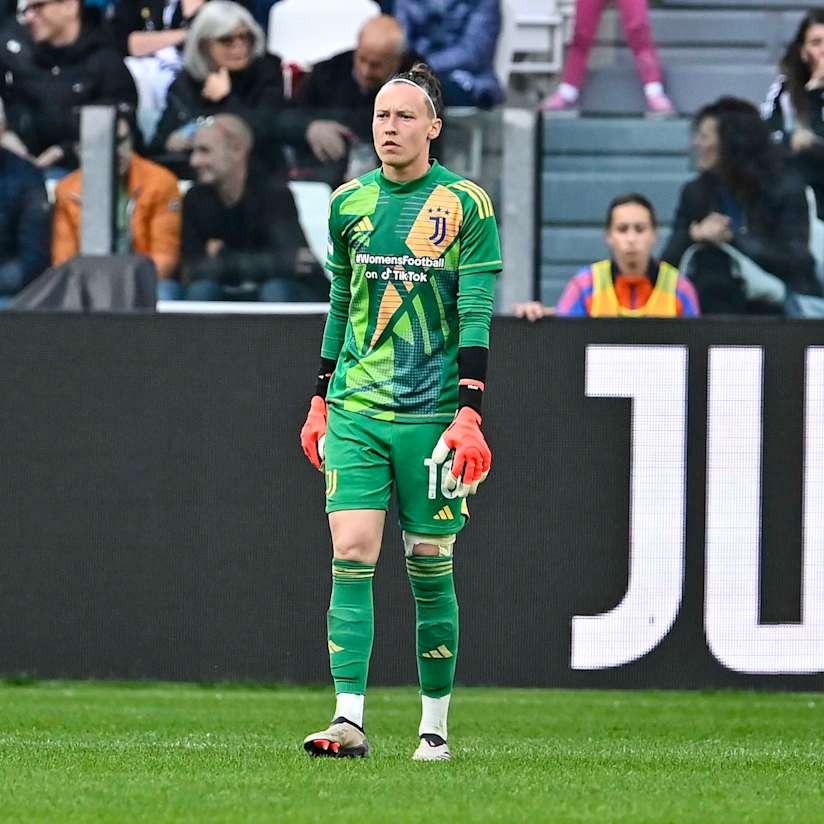 Pauline Peyraud-Magnin reaches 100 Juventus appearances!