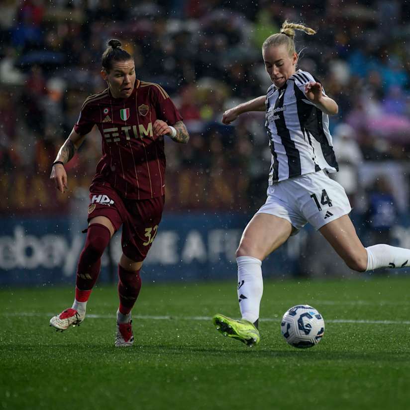 Bianconere suffer setback against Roma