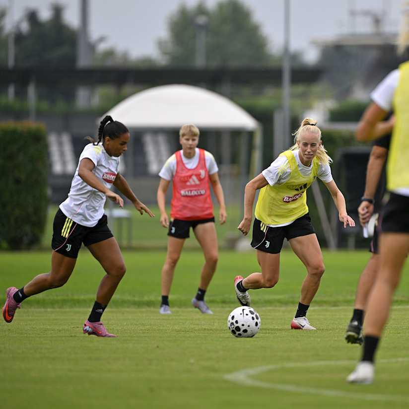 Gallery | Bianconere al lavoro verso l'Everton