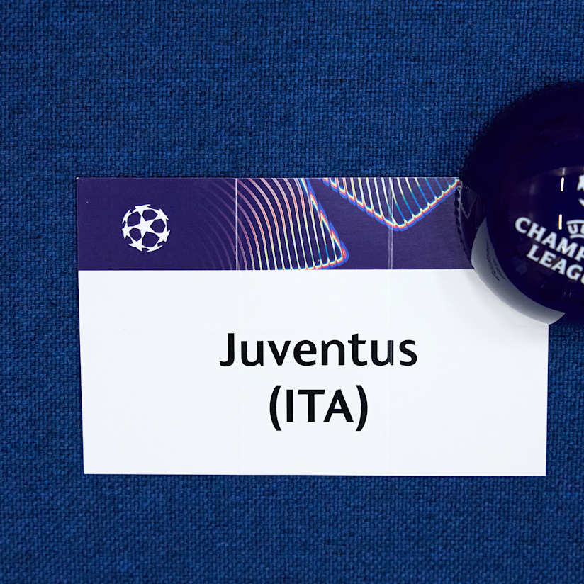 UCL Draw: Juventus' League Phase opponents