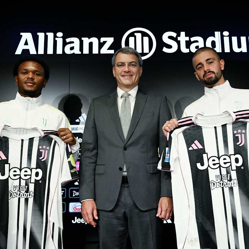 La conferenza stampa di presentazione di Zhegrova e Openda